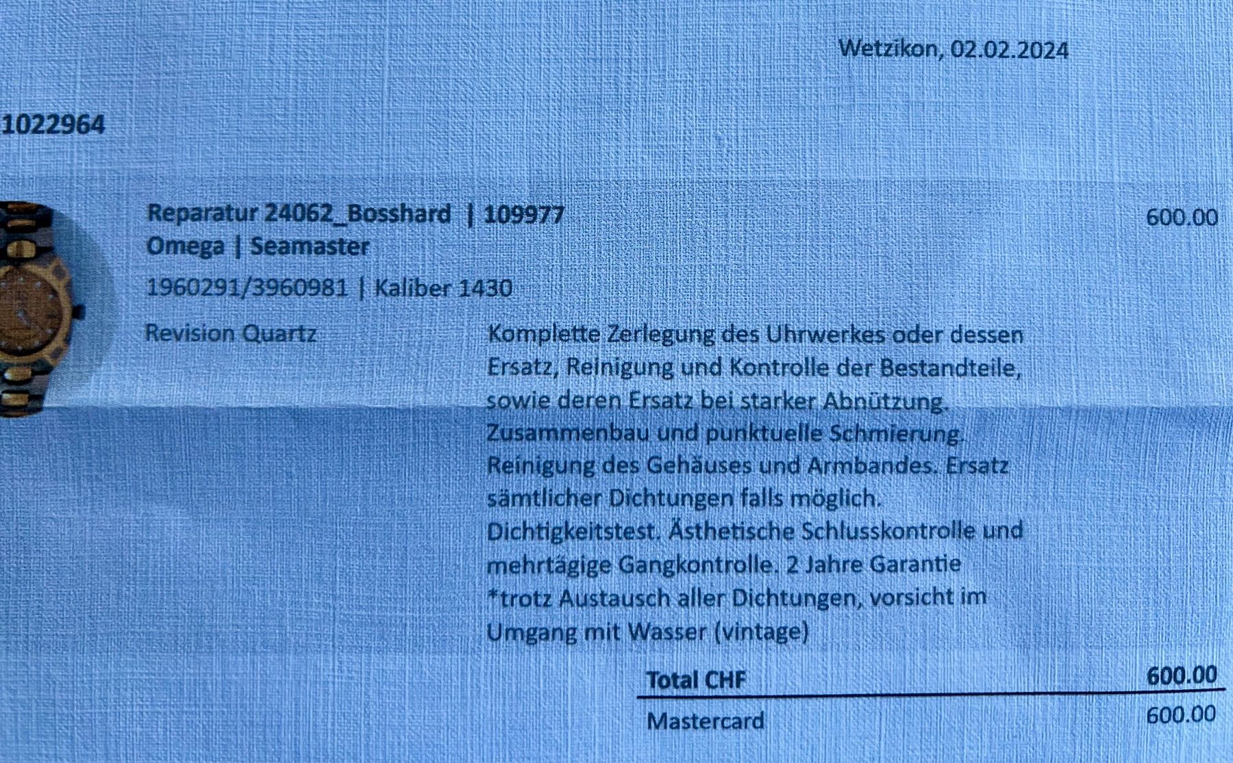 Omega Uhren: Omega Seamaster Gold/Brillianten – Gebraucht aus Hinwil von vibi55 4