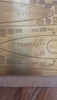 Modelbrass Messing-Ätzteilsatz (Photoetched Deck) für U-Boot