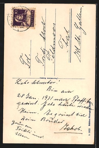 Cartoline postali: AK Pfäffikon, Kehrstrasse mit Kirche – Usato da Berlin venduto da bartko-reher 1