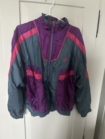 Nike Vintage Trainingsjacke, Windbreaker, Gr. M, Top!