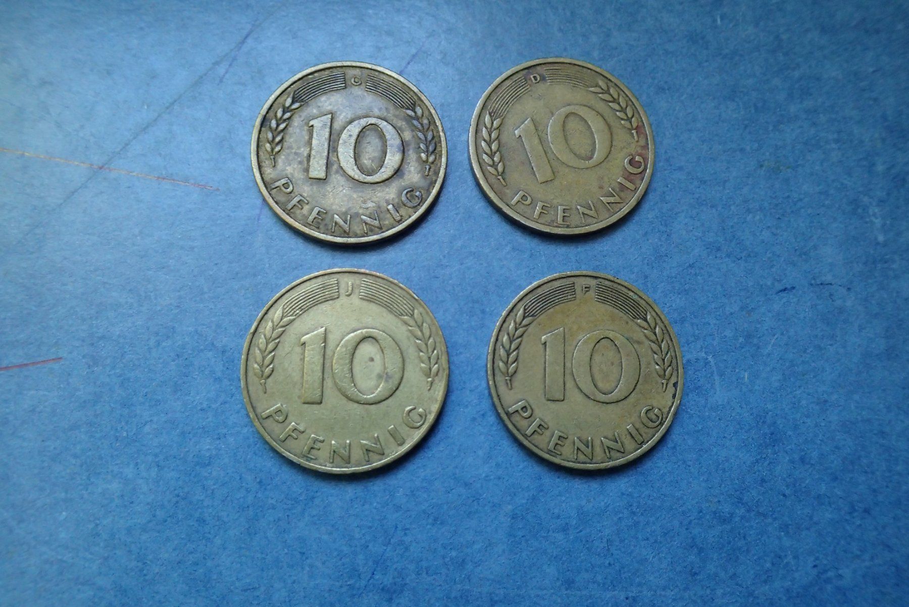 Toutes les monnaies: 4   10 Pfennig 1949   DFGJ – D'occasion à Allschwil par Salus17