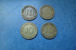 4   10 Pfennig 1949   DFGJ