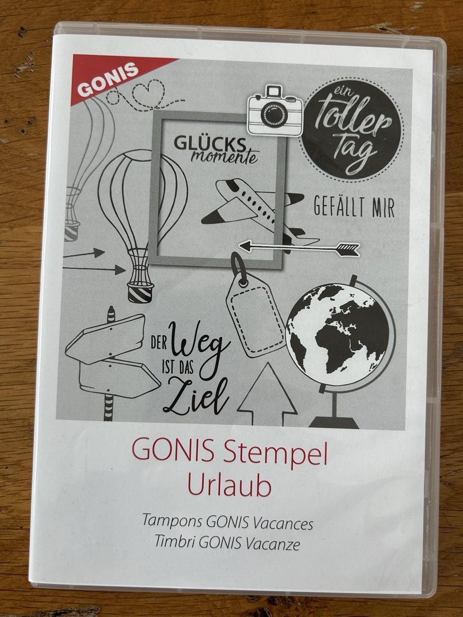 Gonis Timbri: Gonis Silikon Stempel URLAUB – Nuovo e nell'imballaggio originale da Uffikon venduto da Gismj