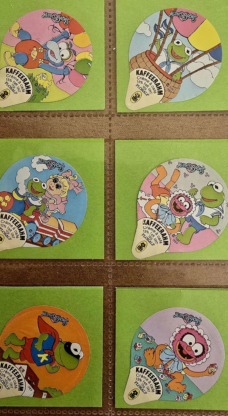 Floralp Coperchi dei cremini per caffè: 40 opercules crème à café Muppet show babies – Usato da Vessy venduto da madfamily 4