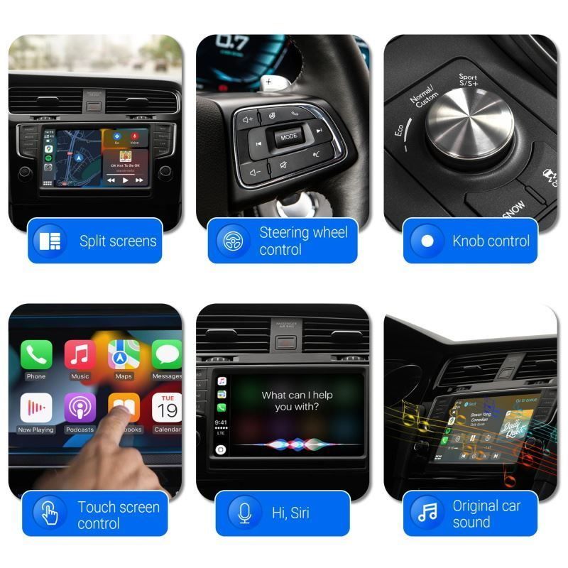 Lettore multimediale & Streamer: CarPlay AI Box Android Auto 4+64GB – Nuovo e nell'imballaggio originale da Malans GR venduto da BUYBEST-Schweiz 4