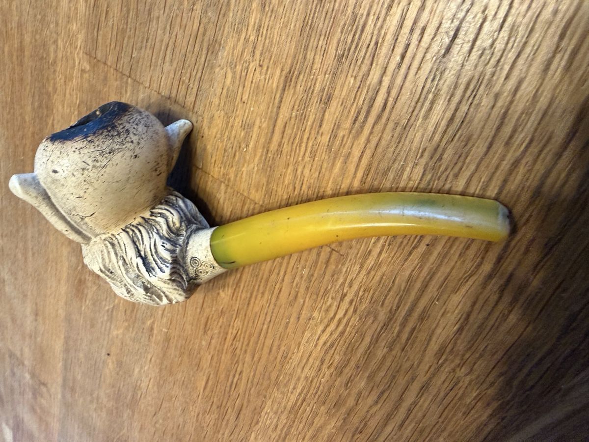 Pipe & Accessori: Alte Pfeife mit Kopf, Tabak Pfeife Meerschaum Pfeife – Usato da Goldach venduto da Messerguru 2