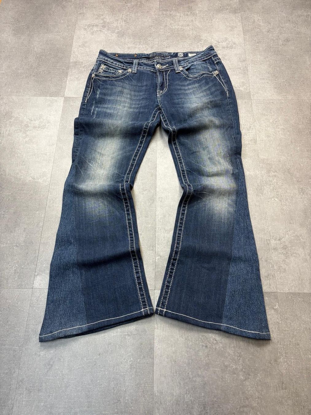 Jeans: Miss Me Bootcut Flared Jeans - Grösse L/30 – Usato da Werdenberg venduto da hase.vintage 1