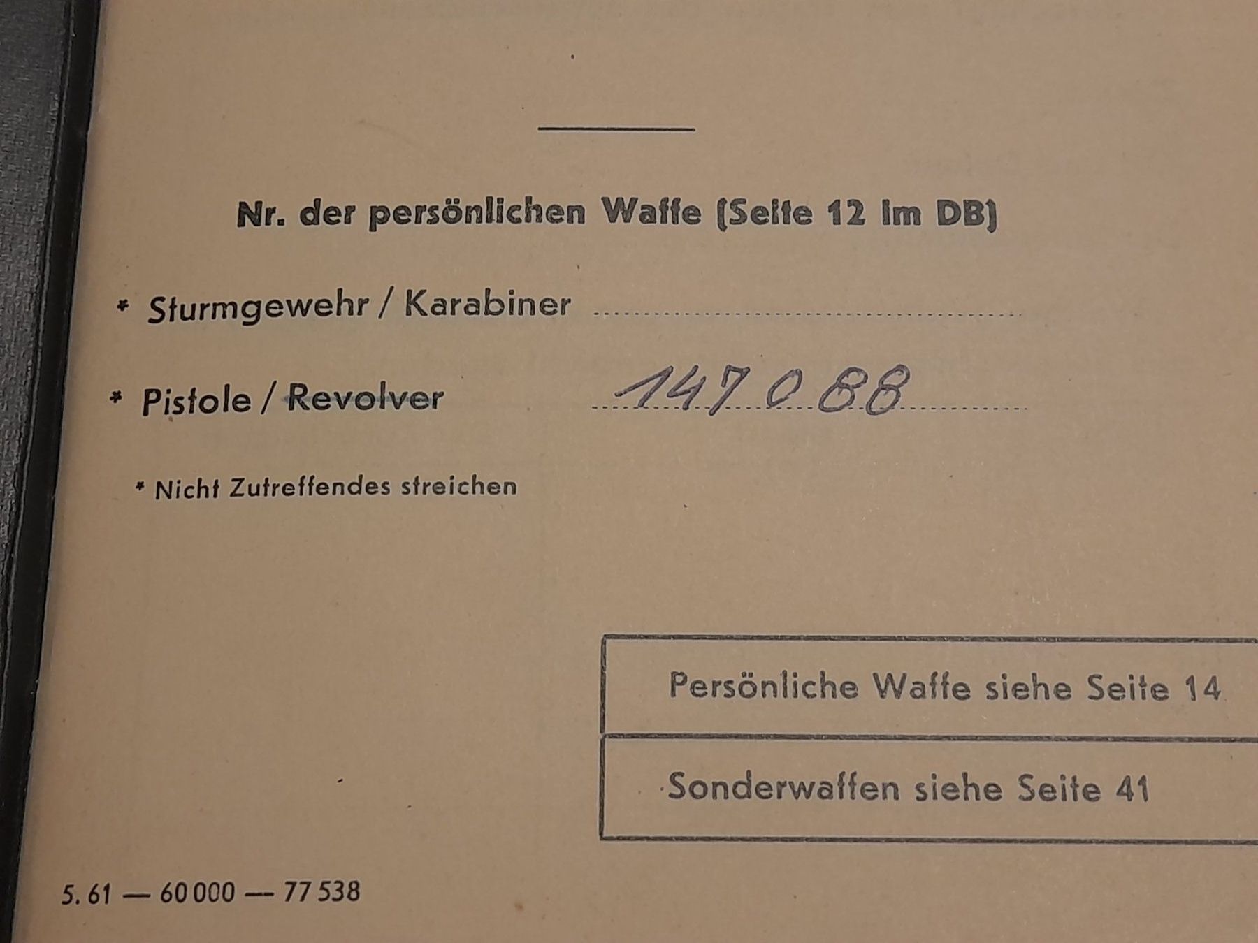 Documenti: *Schiessbüchlein(Pistolen) – Usato da Aeschi b.Spiez venduto da 52_wochen 2