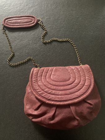 Sac en cuir bordeaux Malababa