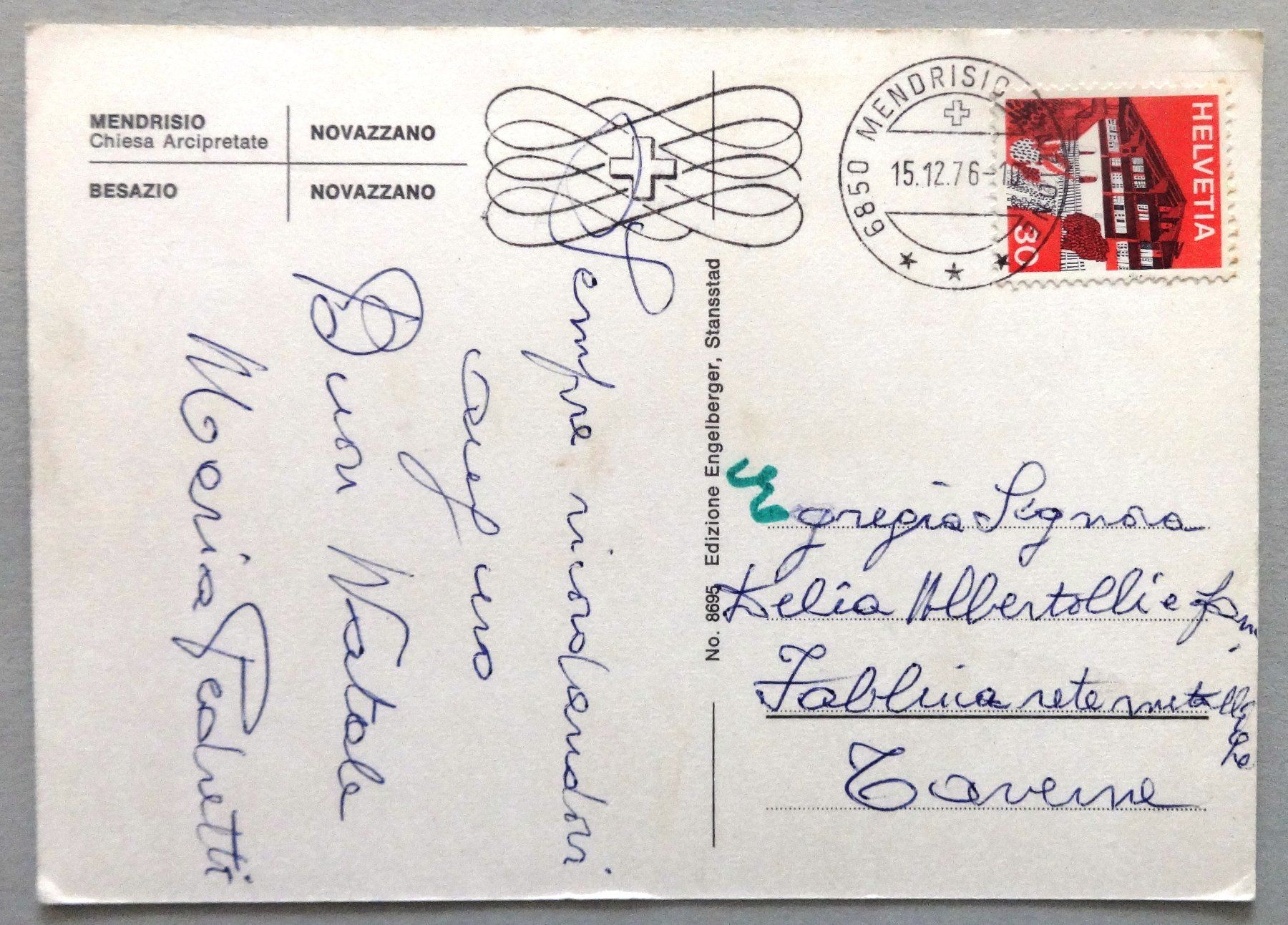 Cartes postales: Mendrisiotto – D'occasion à Fétigny par Billy2miny 1