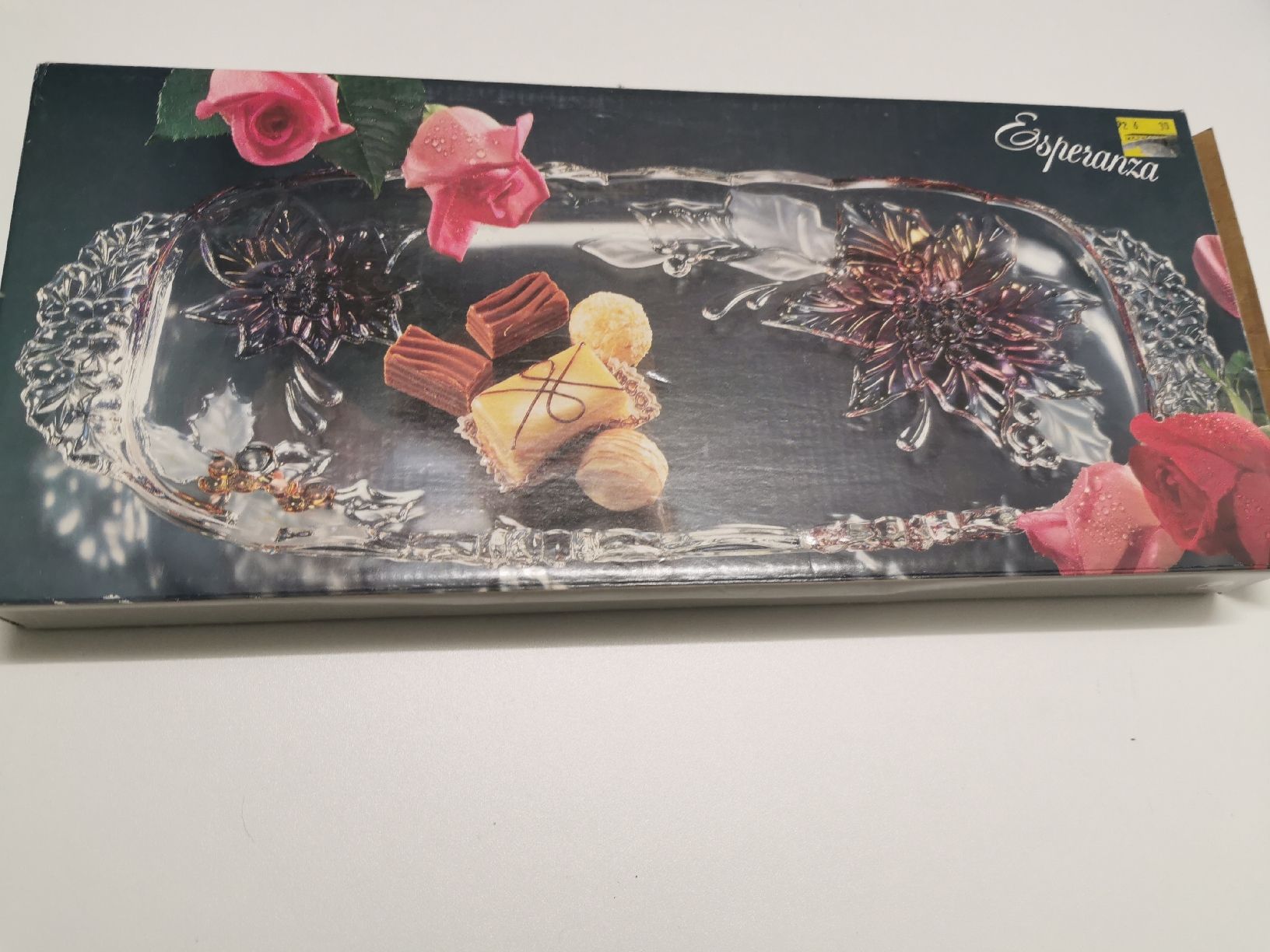 Piatti di portata: Servierplatte Esperanza, Blumenmuster – Nuovo (secondo la descrizione) da Lotzwil venduto da JEBEMI 1