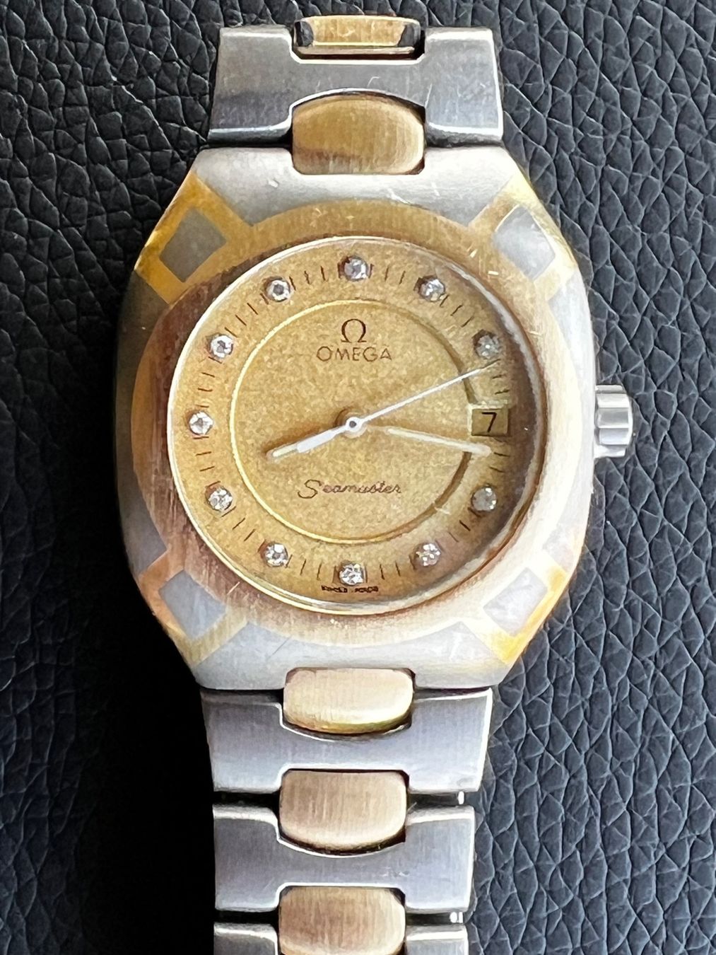 Omega Uhren: Omega Seamaster Gold/Brillianten – Gebraucht aus Hinwil von vibi55 1