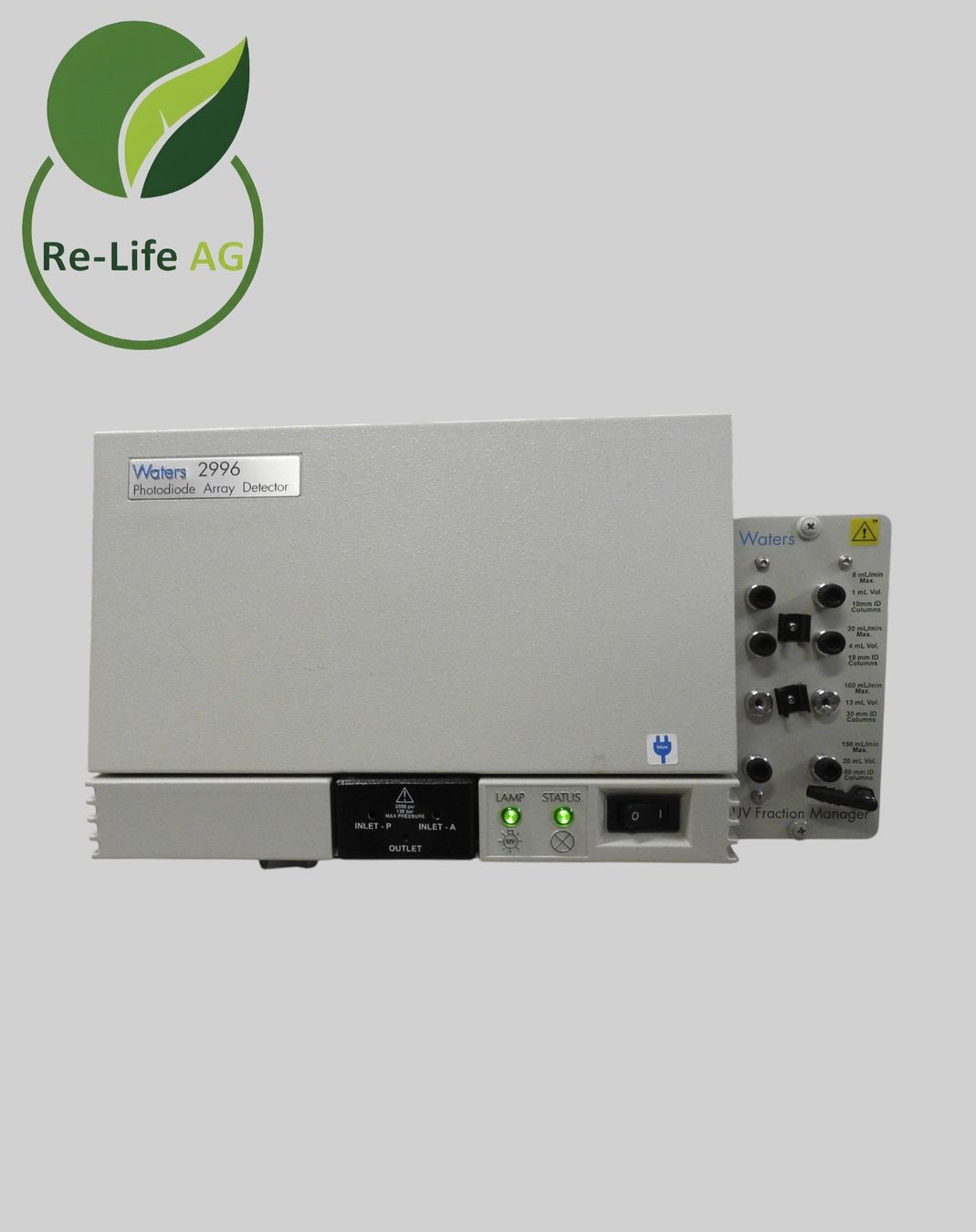 Tutte le macchine: Waters 2996 Photodiode Array Detector / UV Fraction Manager – Usato da Reinach BL venduto da Re-LifeAG_Labor 1