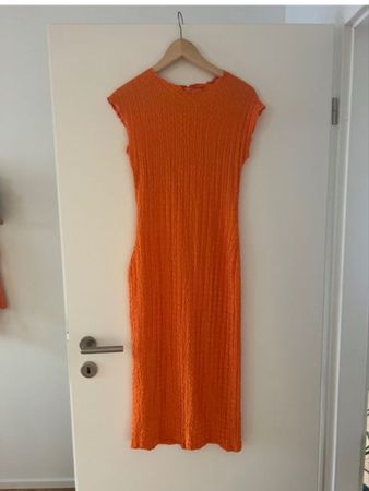 Robe longue Zara orange