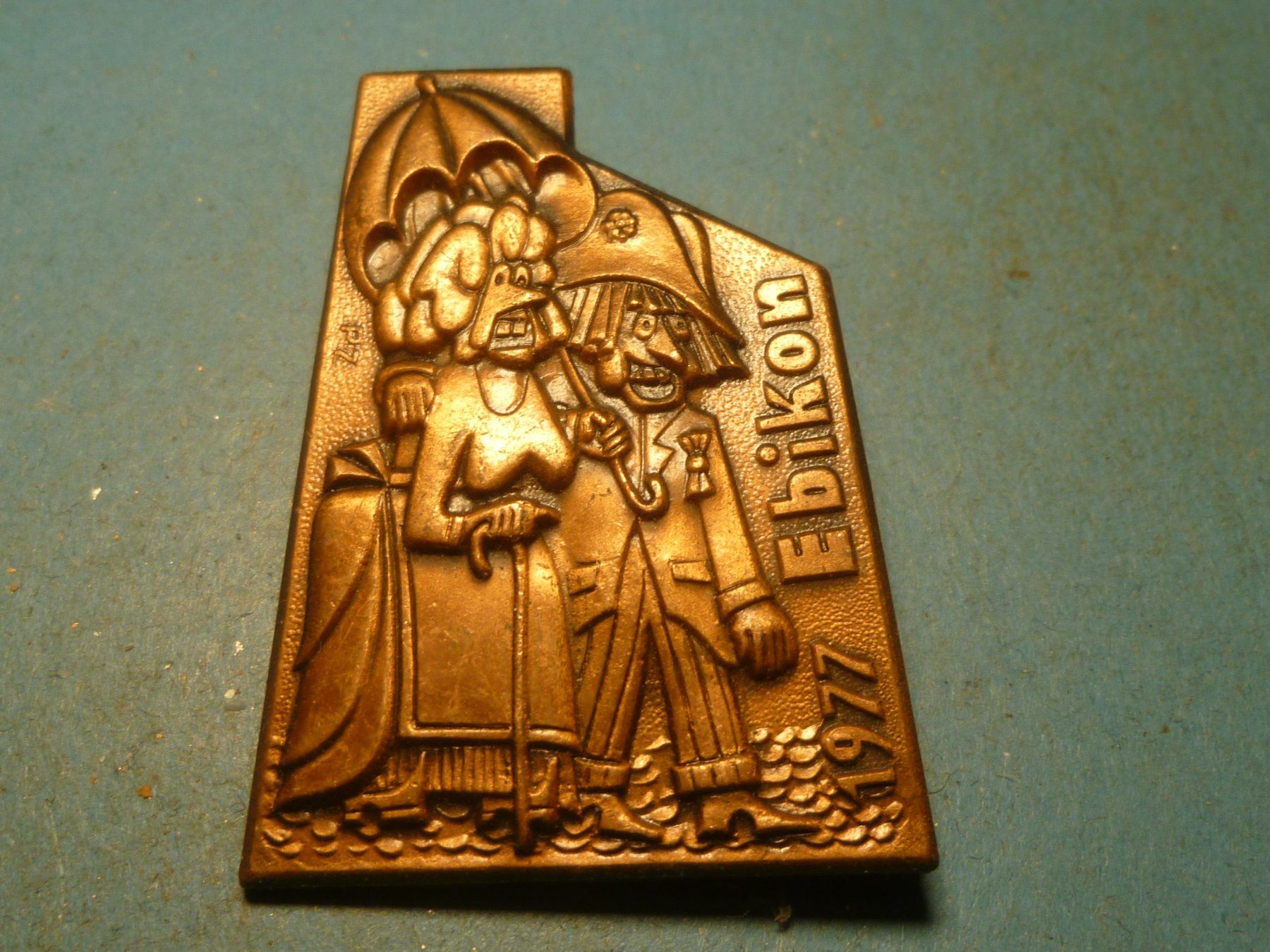 Placchette & Badge: EBIKON 1977 BRONZE – Usato da Ried (Muotathal) venduto da Mandarin02