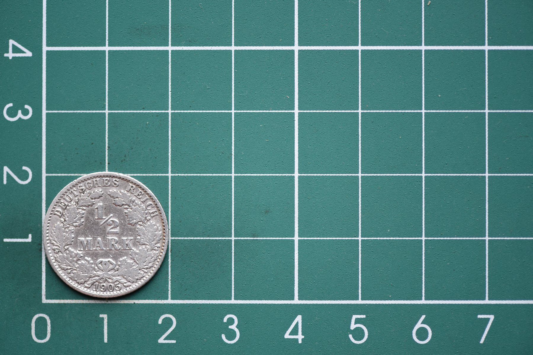 Tutti le monete: c 900er silber deutsches kaiserreich halbe mark 1905 – Usato da Laupen BE venduto da Gufi57