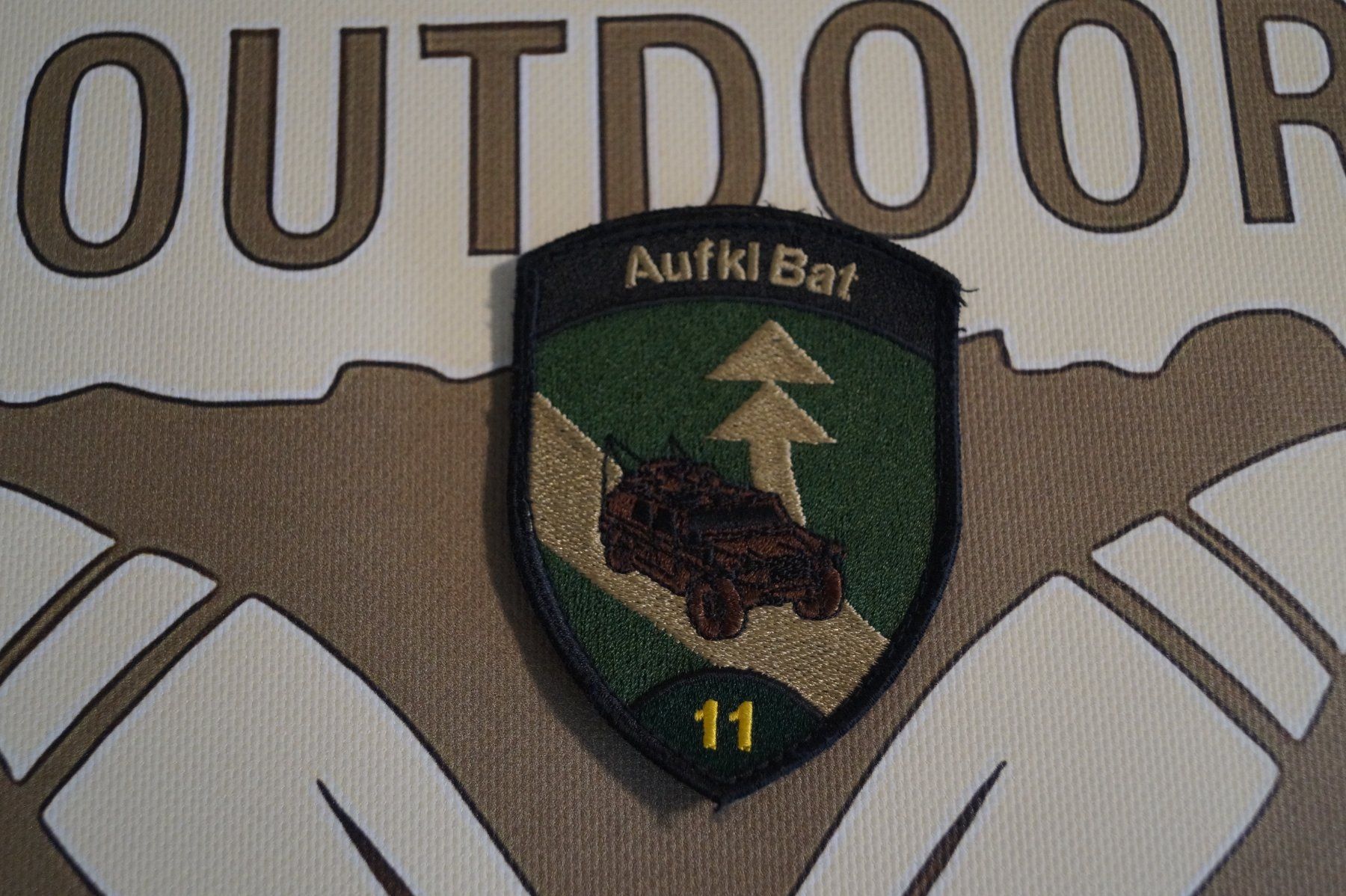 Schweizer Armee Placchette & Badge: AUFKL BAT 11 – Usato da Schaffhausen venduto da aos_hv6l