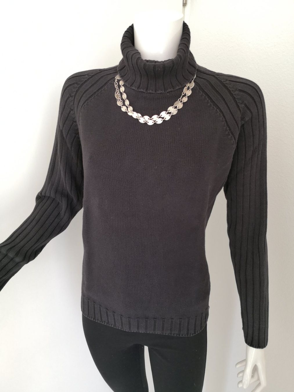 Naturaline Maglioni & Felpe: 🤩NATURALINE BIO COTTON STRICK-PULLOVER SCHWARZ – Usato da Olten venduto da Naja-Twins-Twins 6