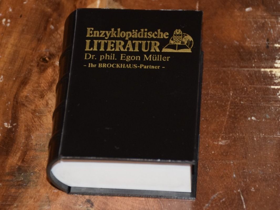 Spardosen: Kässeli "Enziklopädische Literatur" – Gebraucht aus Wetzikon ZH von Wetzicardo25