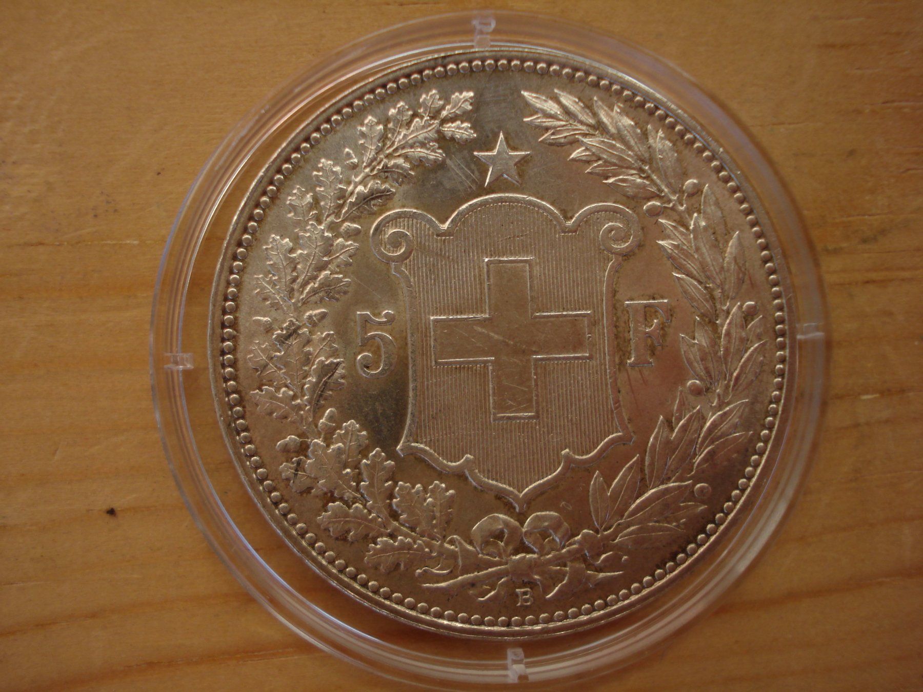 Tutti le monete: (Z) 5 Franken  1916  STGL- – Nuovo (secondo la descrizione) da Erlach venduto da Net-Coins 3