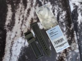 *NEU* Panerai Lederband Grösse 24/22 BA 125/95 *Ecrue*