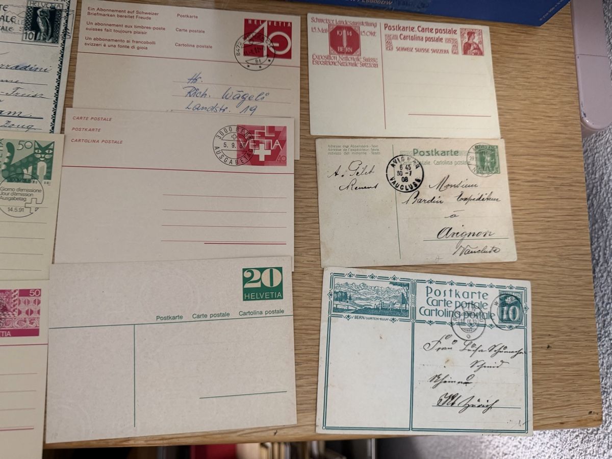Cartoline postali: 80 AK/PK und Maximumkarten ab Alt – Usato da Murgenthal venduto da Tina_4055 6