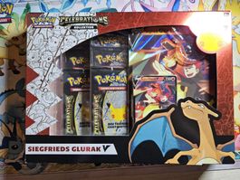 Pokémon - Celebrations Siegfrieds Glurak V Kollektion DE