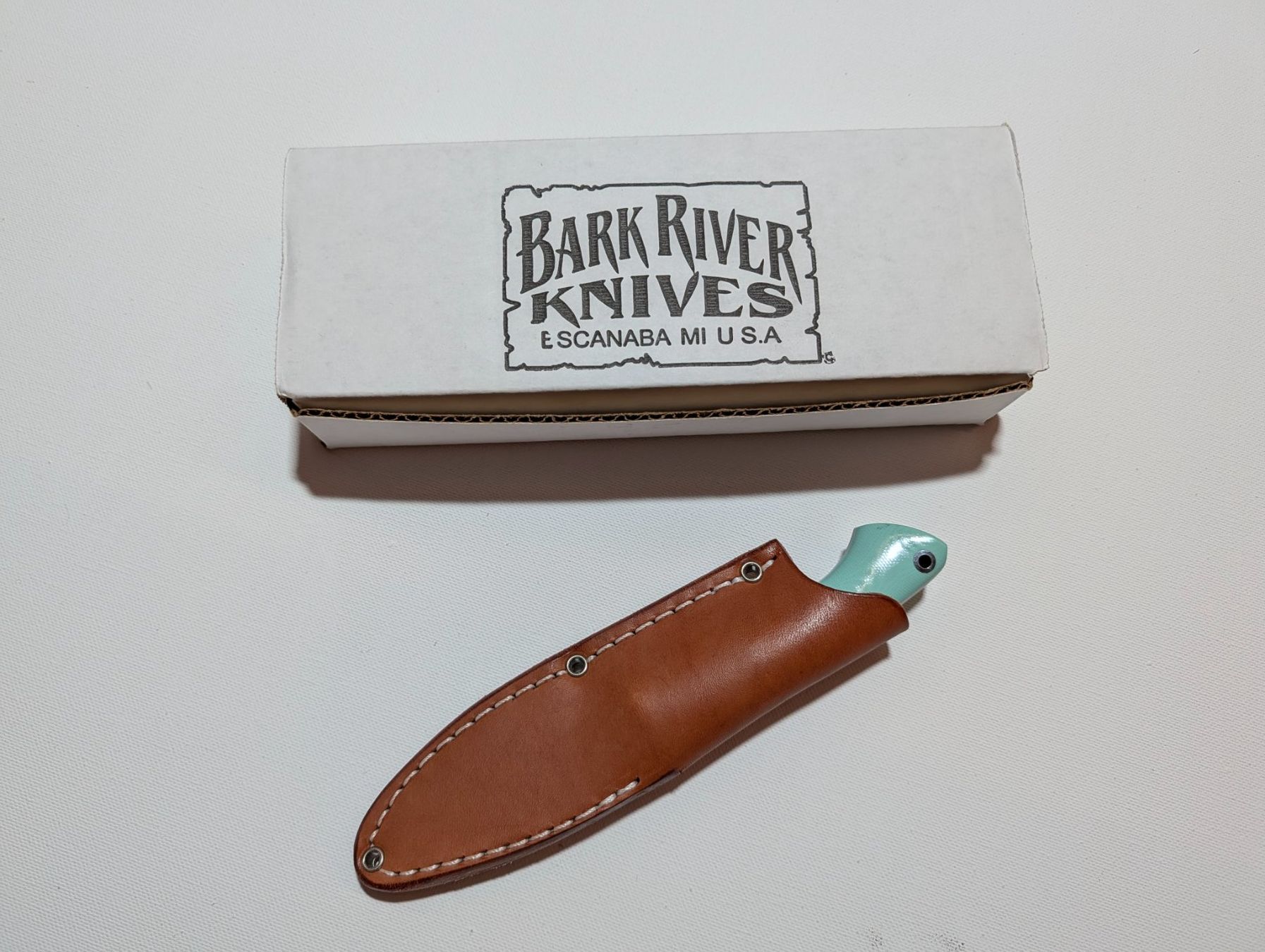 Bark River Accessoires: Bark River Foxriver Featherweight Outdoor Messer – D'occasion à appenzell par ftm5914 6