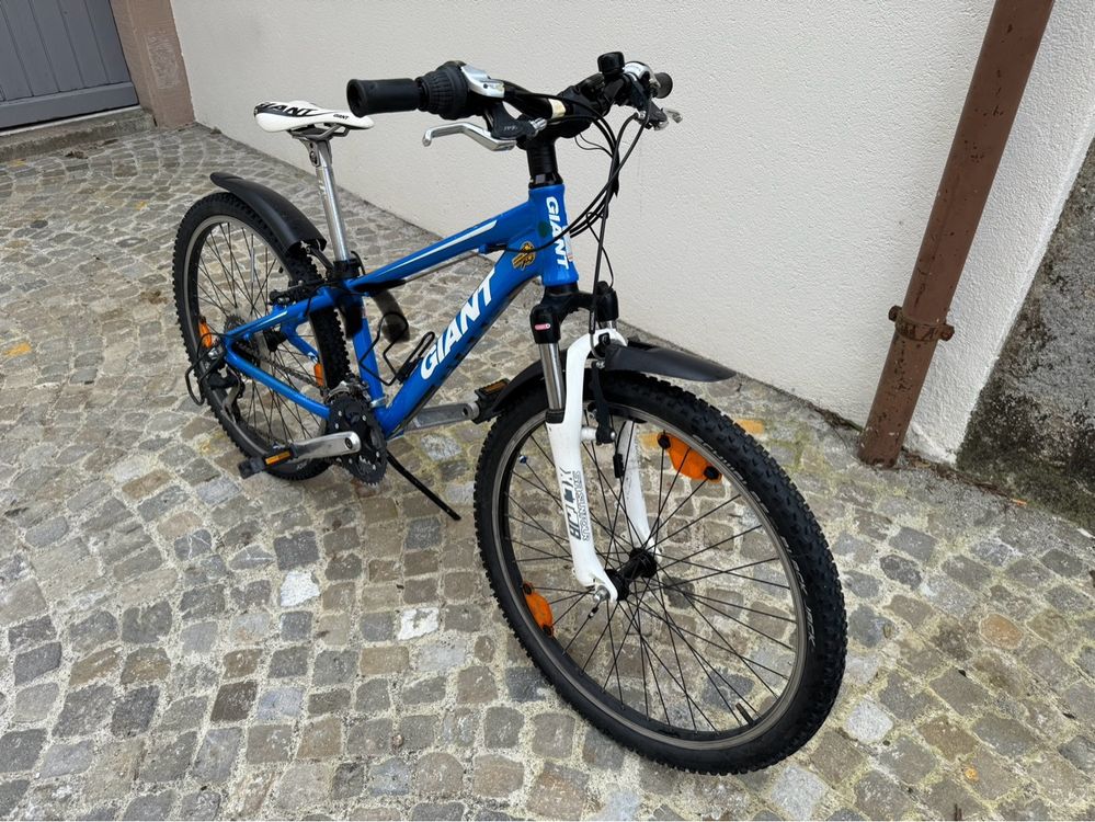 Mountainbike GIANT, blau, 24 Zoll | Kaufen auf Ricardo