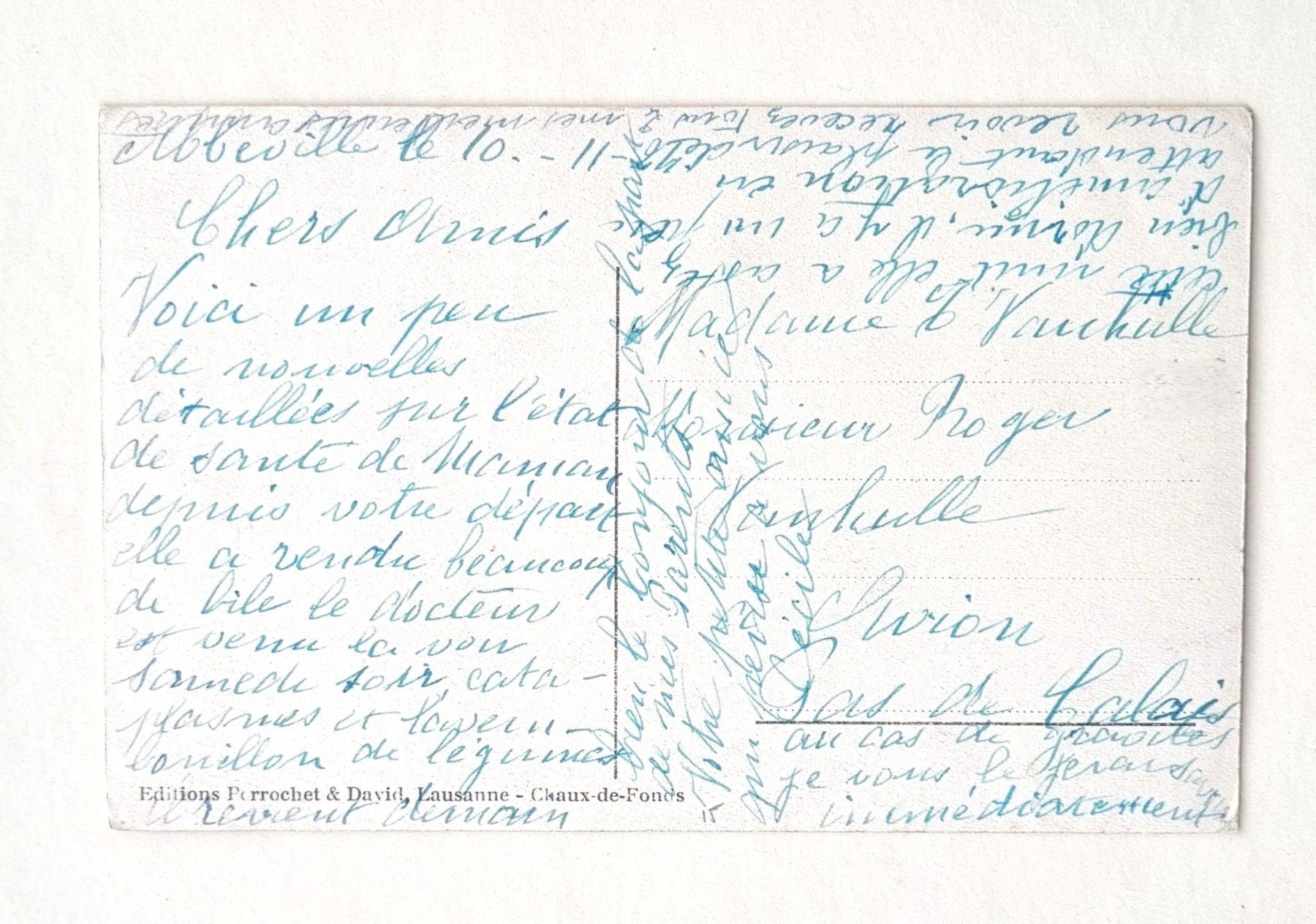 Cartoline postali: Lausanne - Aviatiker Taddeoli - Monoplan Morane – Usato da Rothrist venduto da RROENK 1