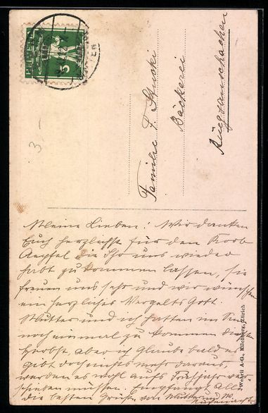Cartoline postali: AK Bern, Blick auf den Bundespalast – Usato da Berlin venduto da bartko-reher 1