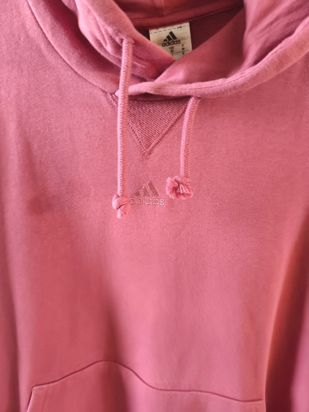 Adidas Maglioni & Felpe: adidas Damen Kapuzenpullover Dunkel Rosa Gr.M – Usato da Uster venduto da zebralino 1