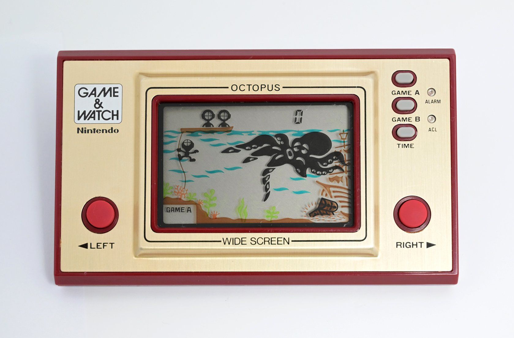 Nintendo Consoles: Nintendo Game and Watch Octopus – D'occasion à Winkel par m_classic