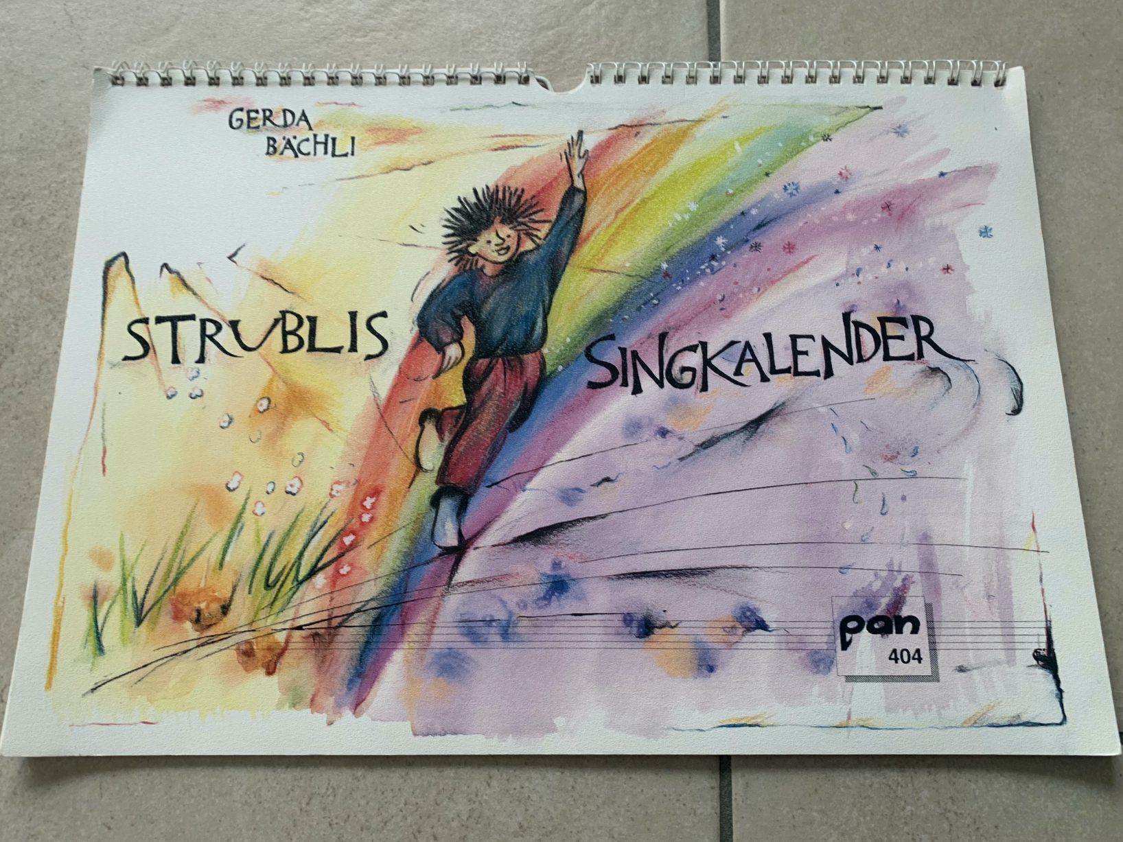 Calendari: STRUBLIS SINGKALENDER/ GERDA BÄCHLI – Usato da Brugg AG venduto da olamim