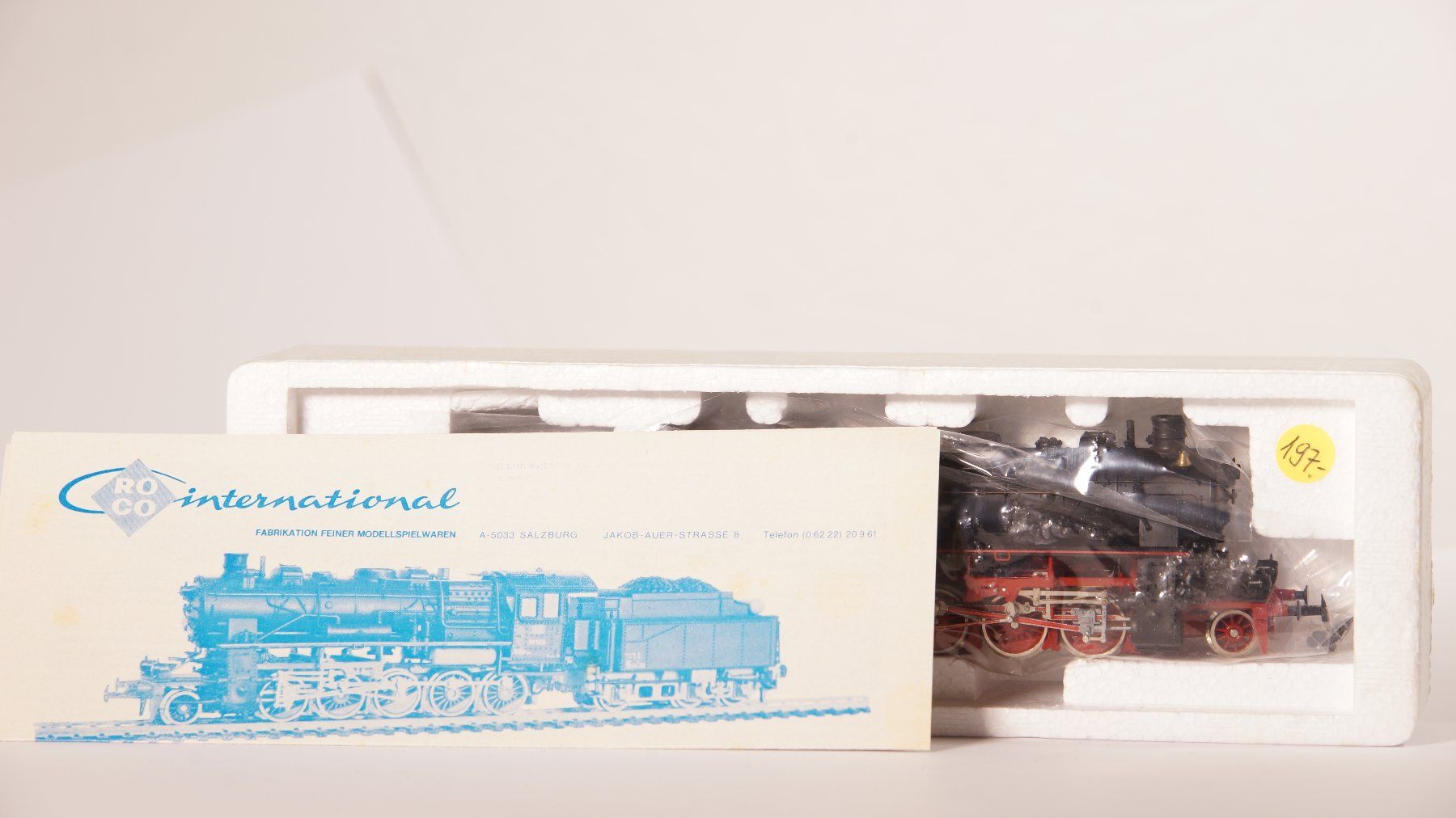 Roco Modellini di ferrovie: Roco - Dampflokomotive Baureihe 58 der DB – Nuovo (secondo la descrizione) da Rebstein venduto da osk_zt2c 5