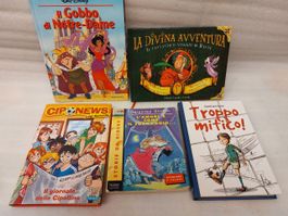 5x libri per bambini/ragazzi - 8 anni >