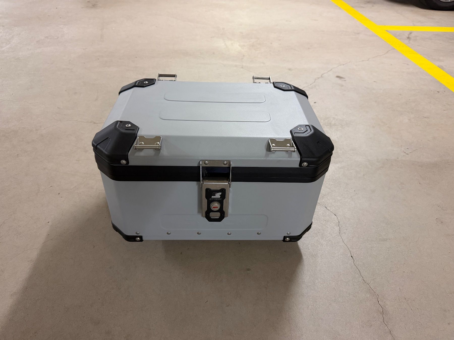 Topcase: Motorrad Topcase von MyTech 58l Alu – Usato da Rickenbach b. Wil venduto da explorer1200 2