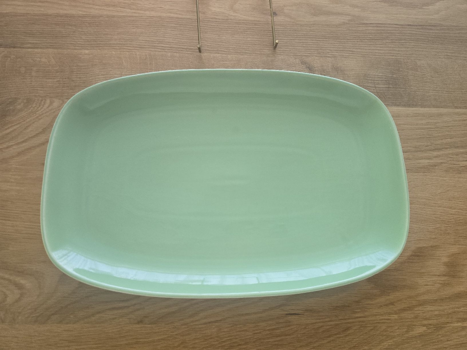 Rössler Piatti di portata: Rössler Vintage Servierplatte,  hellgrün, 36x24cm, – Usato da Thal venduto da Vintagekeller 1