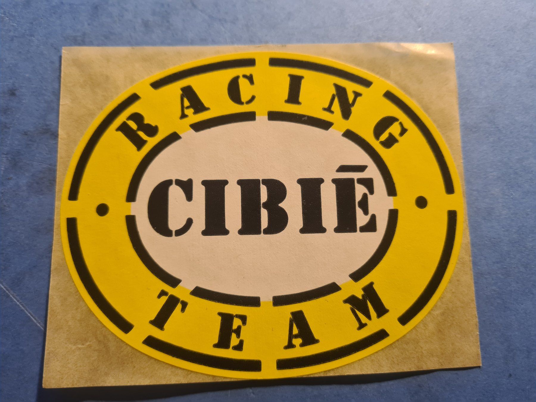 CIBIE RACING TEAM STICKER NEW OLD STOCK (Gebraucht) in Bellevue für CHF ...