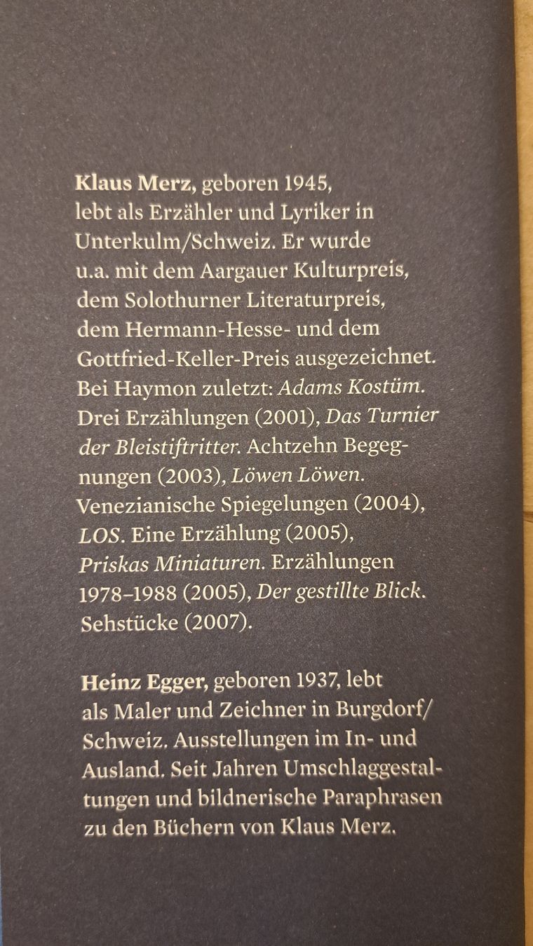 Libri: Klaus Merz, Der Argentinier, Novelle – Usato da Zürich venduto da chusel 3
