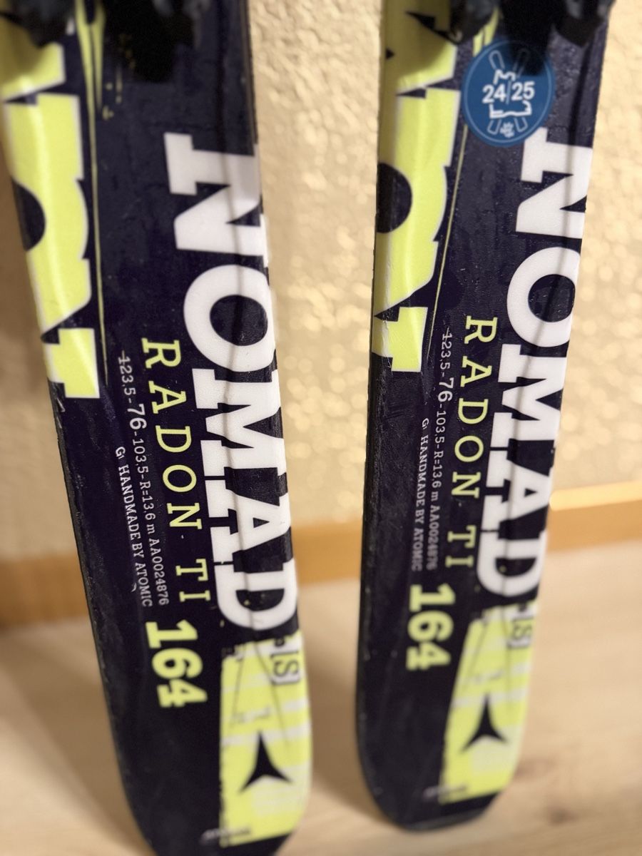 Atomic Sci: Atomic Nomad TI 164 cm Ski mit Bindung 👌🏼 – Usato da Thun venduto da Topmat 6