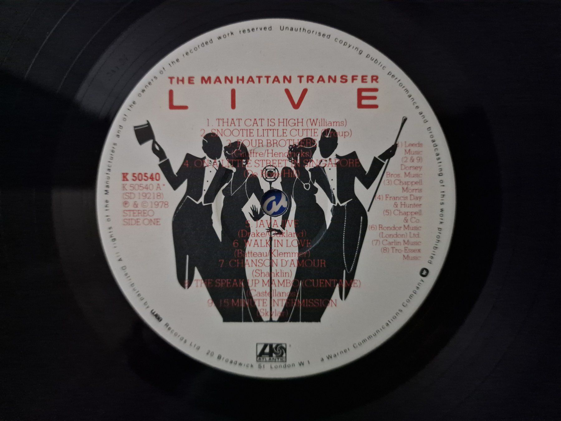 Schallplatten: The Manhattan Transfer – Live – Gebraucht aus Root von atelier22 2