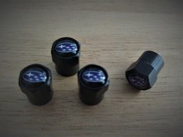 4x Subaru Ventilkappen Ventildeckel