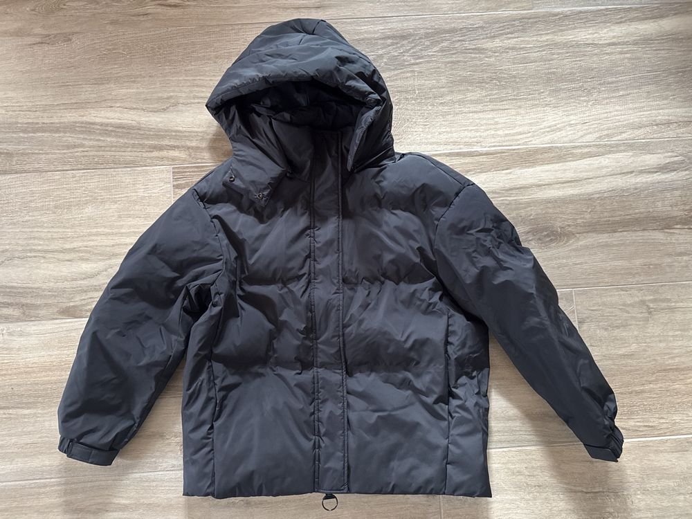 Damen Steppjacken Zara Schwarzer Parka Steppjacke Damen Ã¼bergangs