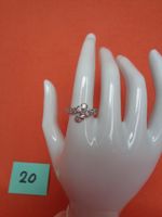 Silberring mit Zirkonia - Sterling Silber 925 Grösse 51.2