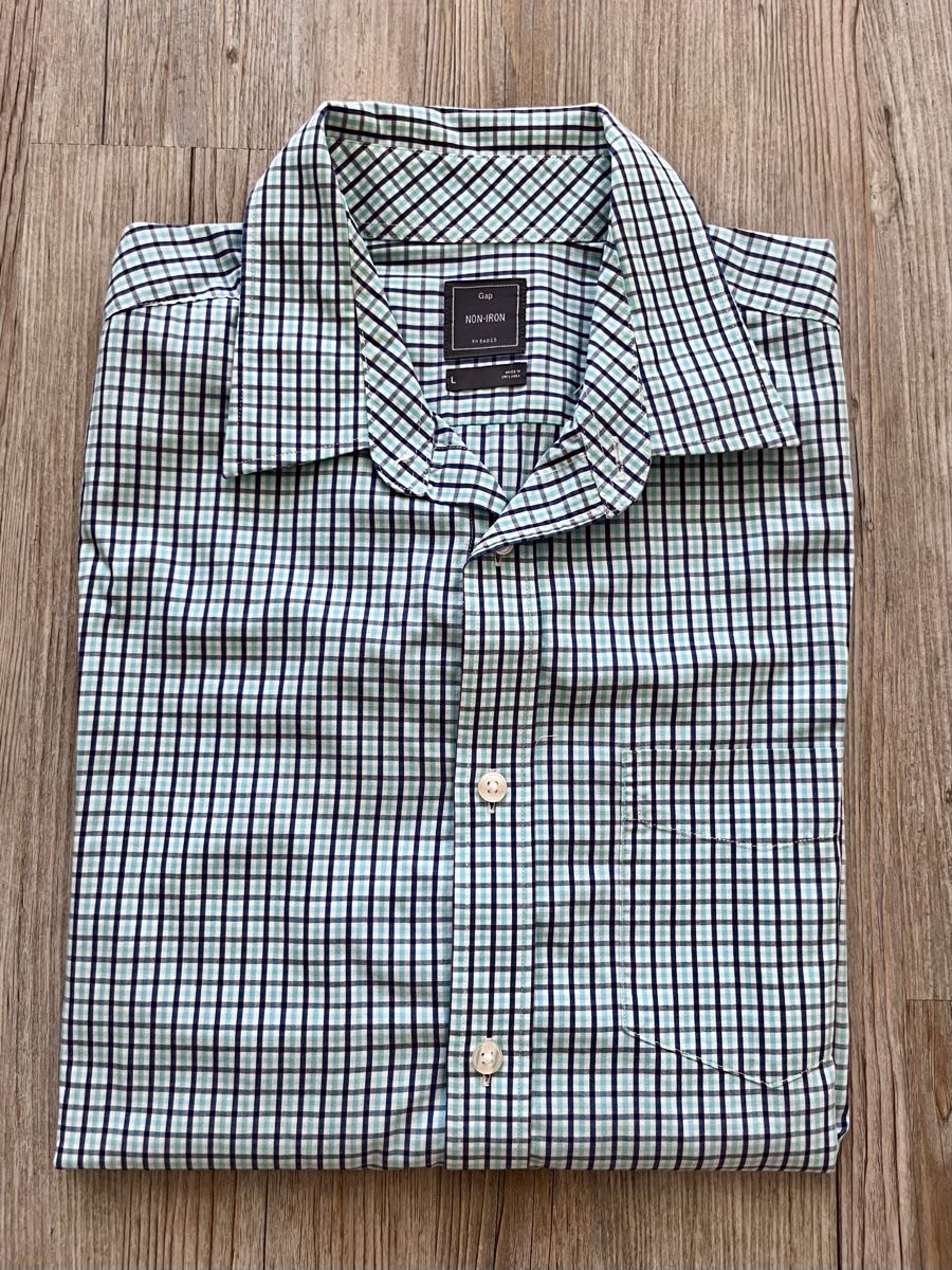 Gap Camicie: GAP Non-Iron kariertes Hemd Gr. L – Usato da Belp venduto da Solyluna