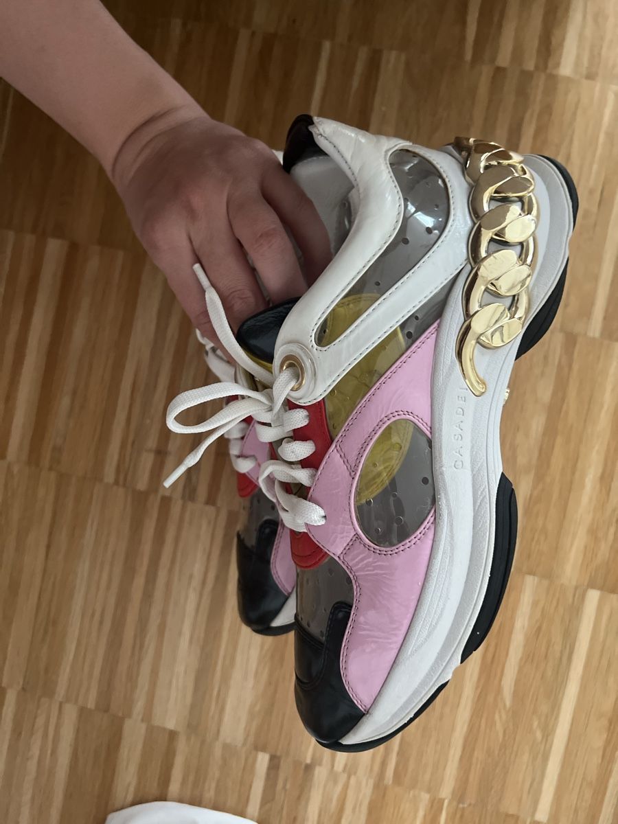Casadei Scarpe da donna: Casadei Chain Sneakers  - Size 38 – Usato da Aarau venduto da mic_5bxt 3