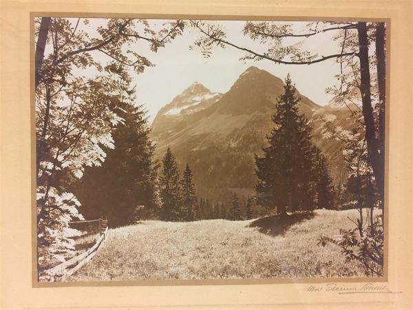 Poster & Bilder: Alte Foto von Albert Steiner. – Gebraucht aus Lanzenhäusern von vic63 1