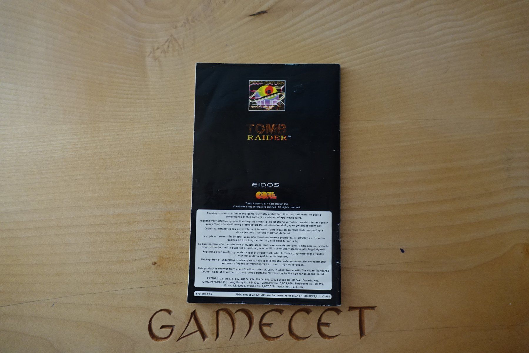 Sega Giochi: Tomb Raider - Sega Saturn – Usato da Steinach venduto da Gamecet 5