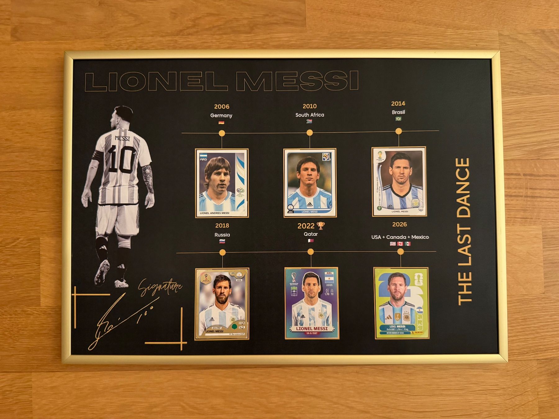 Panini Carte collezionabili: Panini-Plakat Lionel Messi – Nuovo (secondo la descrizione) da Stettlen venduto da DieTaube2.0